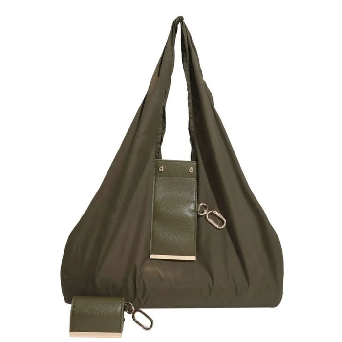 Cabas pliable CABAKEY — sac porte-clés grande capacité coloris Vert