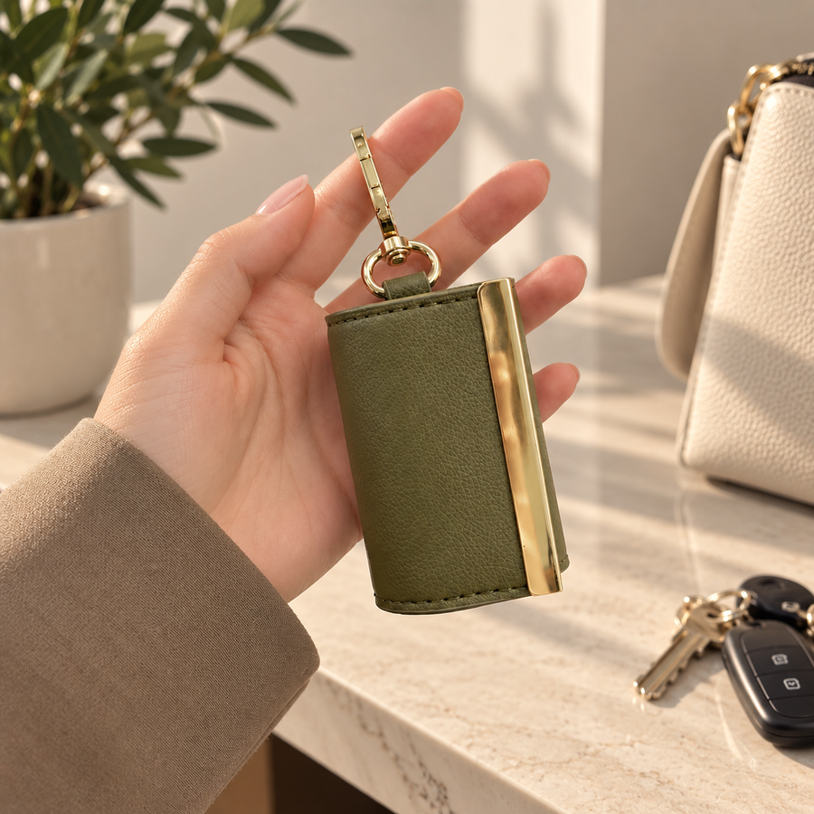 Cabas pliable CABAKEY — sac porte-clés grande capacité